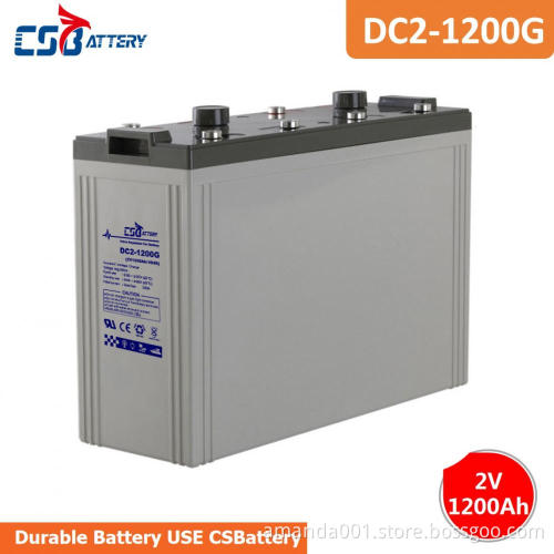 CSBattery 2V 1200Ah Solar-storage GEL Battery for Electronic-switch-system/communication/Truck/Generator